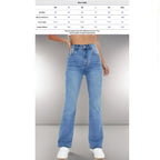 New women's hot jeans slimming European and American style casual versatile high waist washed Denim trousers for women - Matrix-studios.com