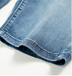 2026 Summer Shorts Jeans Men Denim Pants Stretch Dark Blue Fashion Design Men's Jeans Slim Straight Male Short Jeans Hombre - Matrix Studios