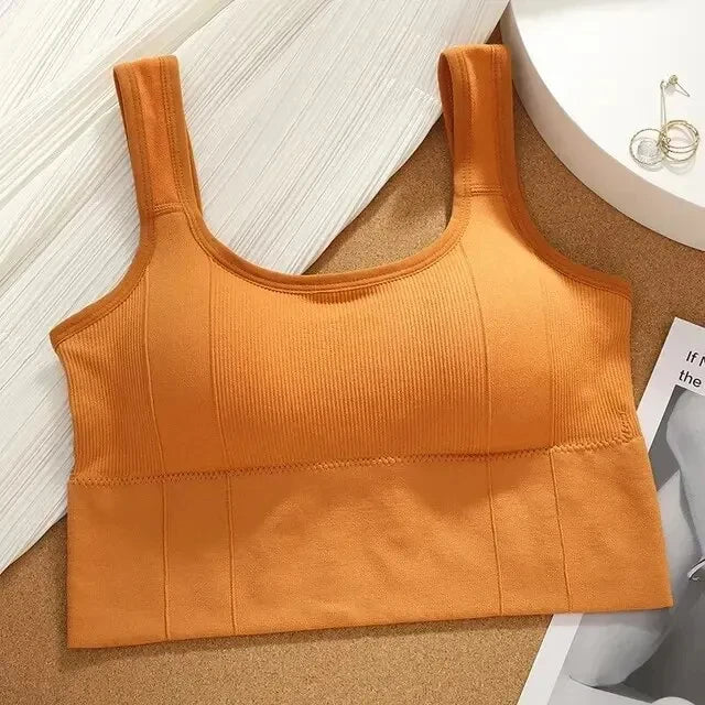 Breathable Sports Bra Anti-Sweat Fitness Top Women Seamless Yoga Bra Shockproof Crop Top Push Up Sport Bra Gym Workout Top - Matrix Studios
