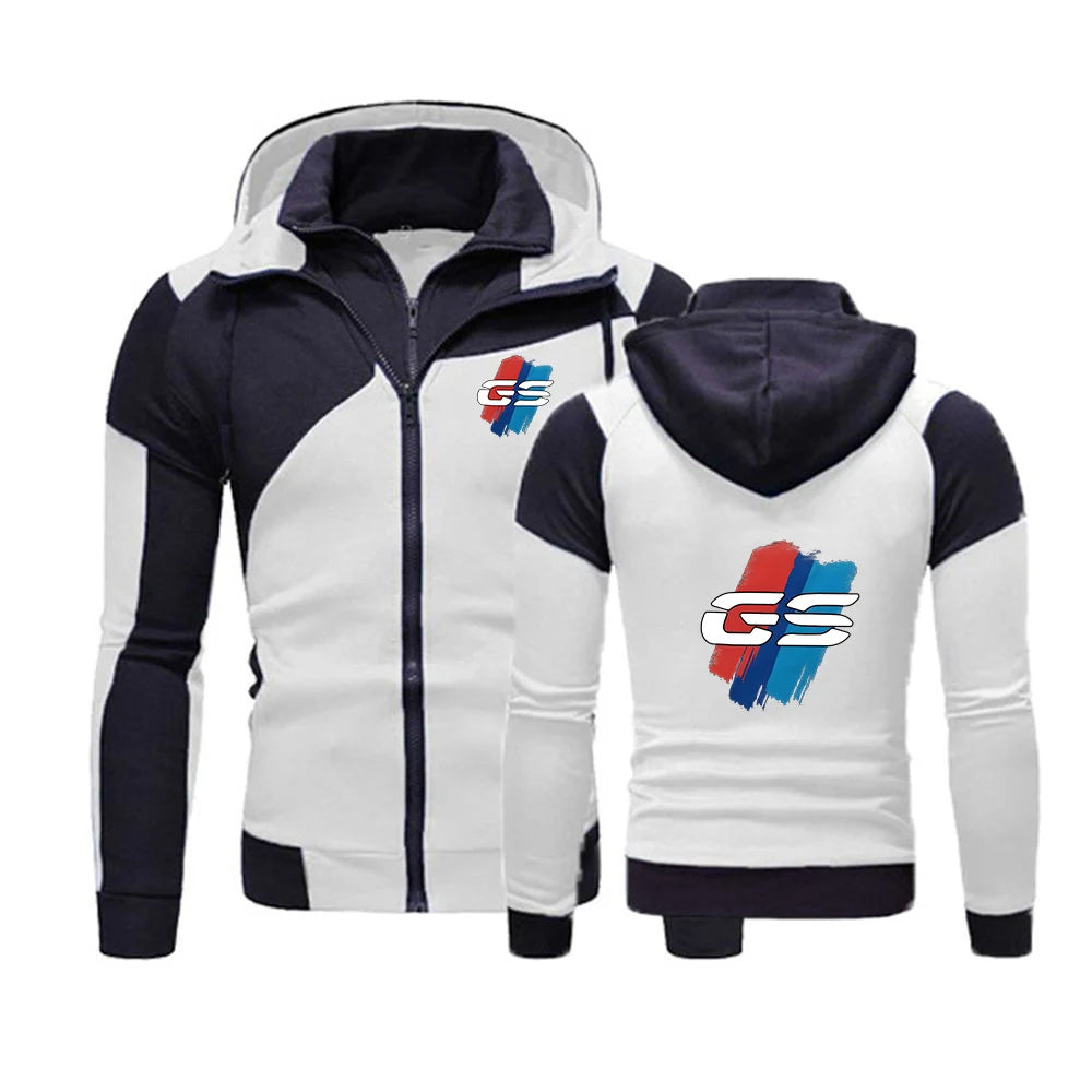 GS Adventure Motorcycle 2025 Spring Autumn Men's Fashion Long Sleeve Slim fit Sportswear Comfortable Hoodie Pants Suits - Matrix Studios
