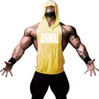 Men's Vest Sleeveless Sweatshirt Gym Top Men Man Sleeveless Shirt Bodybuilding Fitness Clothing T-shirt Singlets Singlet Clothes - Matrix Studios