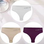 3PCS/Set Women's Panties Sexy Underwear FINETOO Large Size Thong Women Seamless Panties High Waist Girls Thongs M-2XL - Matrix Studios