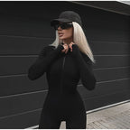 Casual Fur-Trimmed Hooded Ski Suit Women Fashion Belted Slim Full Sleeve Warm Jumpsuits Female 2026 Winter Snow Bodysuit Lady - Matrix Studios