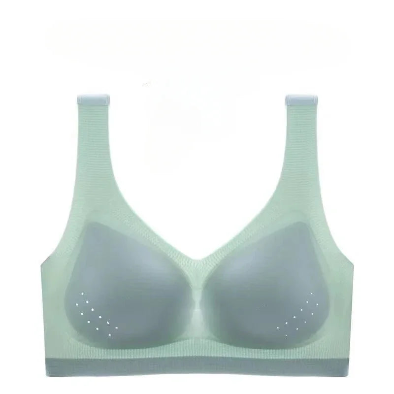 Bras for Women Seamless Wireless Ultra Thin Bra Breathable Sleep Summer Bralette Sports Bra Vest Underwear top Plus Size - Matrix Studios