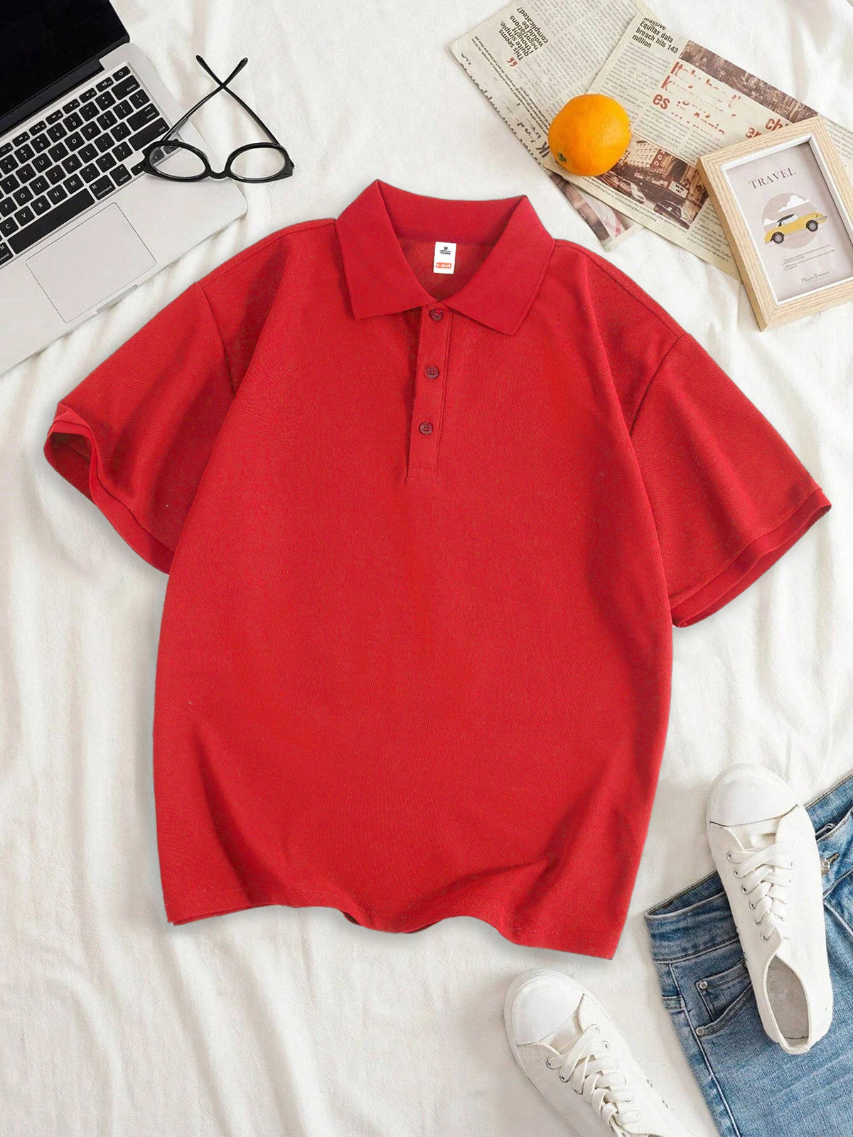 Women Solid Color Polo Shirt Summer Casual Cool Feeling Antibacterial Tops Breathable Short-sleeved Lapel Slim Fit 2025 Clothes - Matrix-studios.com