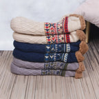 Fall Winter Non‑Slip Floor Socks Super Soft Warm Slipper Socks Unisex Snow Sleep Carpet Yoga Socks for Men Women Indoor House - Matrix Studios