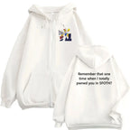 Funny Blame John Meme Zipper Hoodie Shedletsky Forsaken Fashion Autumn/Winter Sweatshirt Men Women Casual Oversized Coats Hoody - Matrix Studios