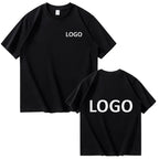 Customized 100% Cotton Printed T-shirts Men Fashion Short Sleeve O-neck Tshirt Women Personality Streetwear Tee Tops Camiseta