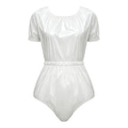 Women Men Washable Diaper Cover Sleeveless Waterproof Bodysuit Swimwear Clubwear Elderly Alzheimer Bedridden Adaptive Clothing - Matrix Studios
