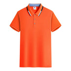 Summer Casual Short-sleeved Polo Shirt POLO Shirt Personal Company Customization Embroidery Printing Personalized Design Top - Matrix-studios.com