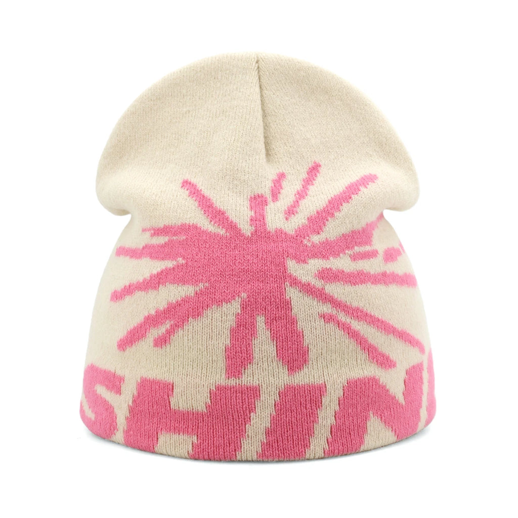 Y2K Letter Butter Knit Hats Skullies Beanies Autumn Winter Warm Hat Men Women Hip Hop Quality Skiing Cap Cycling Windproof New