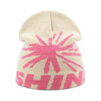 Y2K Letter Butter Knit Hats Skullies Beanies Autumn Winter Warm Hat Men Women Hip Hop Quality Skiing Cap Cycling Windproof New