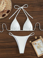 2026 New Bikini Set Pad Beach Triangle Swimwear Women XS-XL Maio Biquinis Swimsuit Tankini Femme Badpak Dames Mujer купаль - Matrix-studios.com