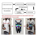 New DIY Pattern T-Shirt For Men Women Personalized Custom 3D Print T Shirts Summer Casual Short Sleeve O-Neck Tops Street Tees - Matrix Studios