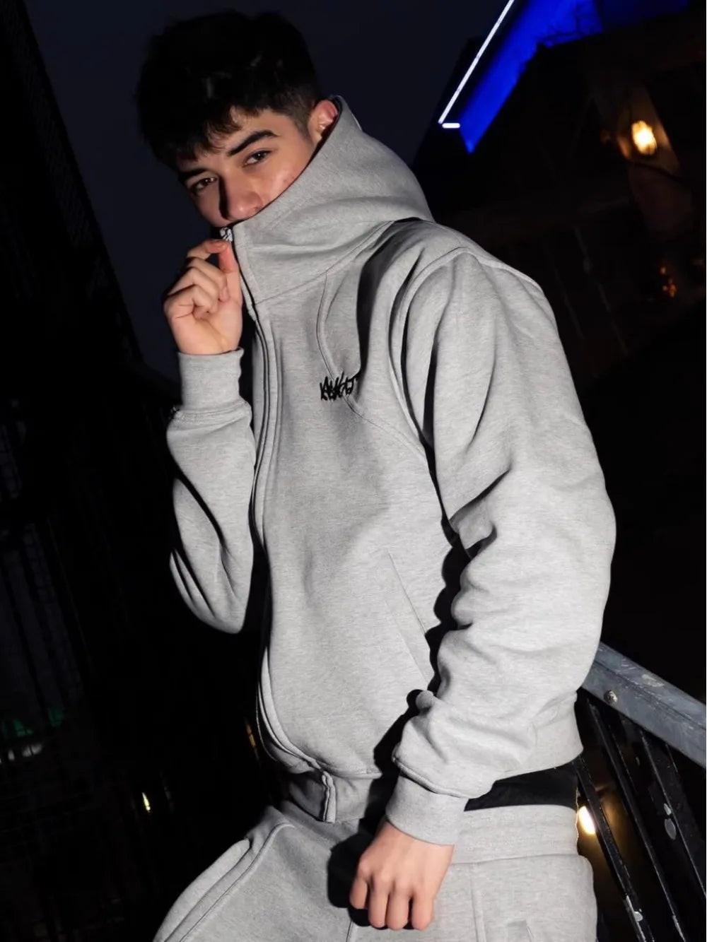 2026 New Autumn/Winter Casual Hoodie Pants Simple Retro Hip Hop American Personalized Fashion Versatile Set Street Trend Sports