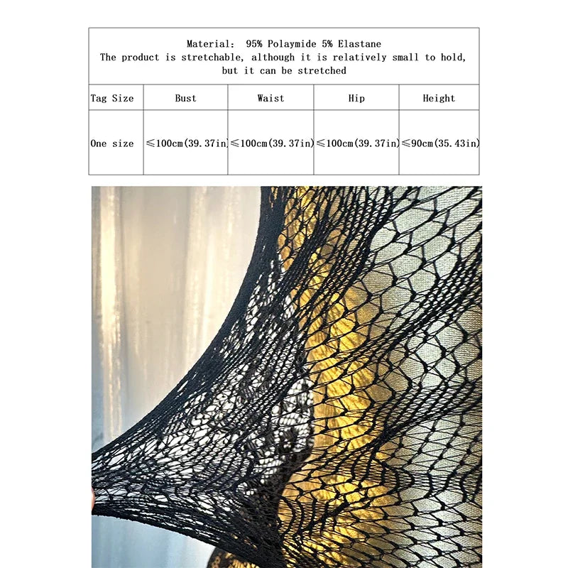 Sexy Hollow out Fishnet Cover up Dress for Women Summer Holiday Bikini Beachwear Breathable Mesh Swimwear - Matrix Studios