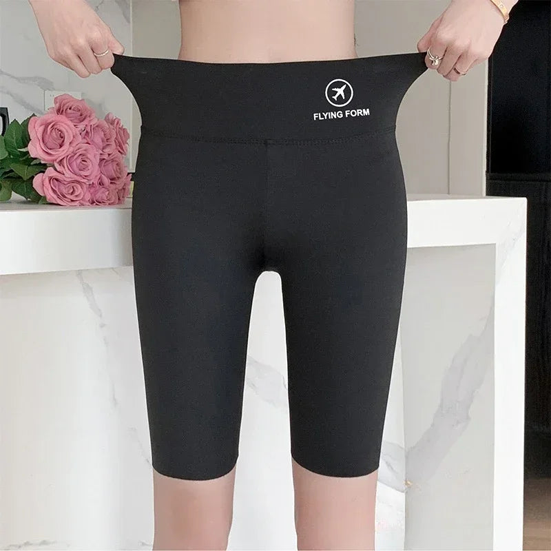 M L XL High Waist Yoga Shorts Quick Dry Workout Tights Butt Lifting Tummy Control Women Stretch Gym Leggings Outdoor Wear - Matrix Studios