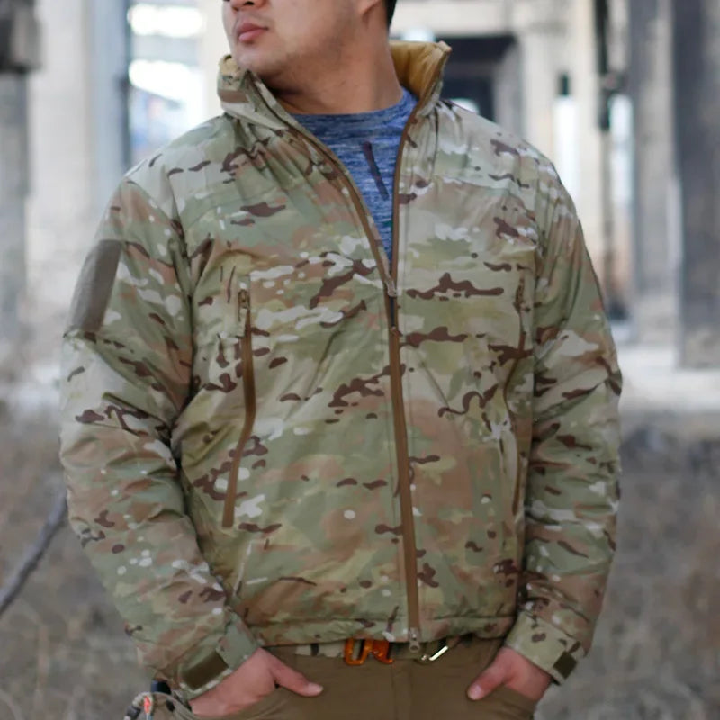 L7 Winter Warm Waterproof Jacket Parkas Men Windbreaks Tactical Hunting Camping Hiking Down Jacket Polar Region Coat - Matrix Studios