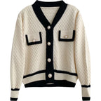 Women's Korean Fashion New Korean Loose Long-sleeved Knit Sweater Cardigans Outwear Coat - Matrix Studios