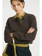 Hirsionsan Winter Thick Women Knitted Suits Soft 2 Pieces soft Female Sets Polo Neck Sweater & Wide Leg Pants Knitted Outfit - Matrix-studios.com