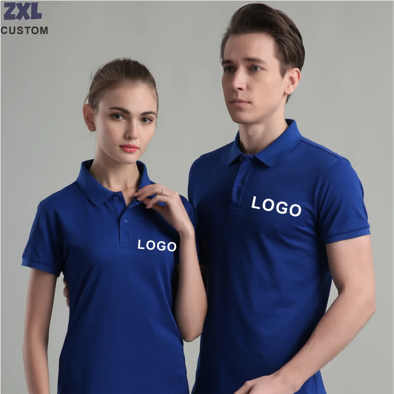 Summer Casual Breathable Polo Shirts Company Logo Custom Print Embroidery Personalized Design Men And Women Short-Sleeved Tops - Matrix-studios.com