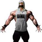 Men's Vest Sleeveless Sweatshirt Gym Top Men Man Sleeveless Shirt Bodybuilding Fitness Clothing T-shirt Singlets Singlet Clothes - Matrix Studios