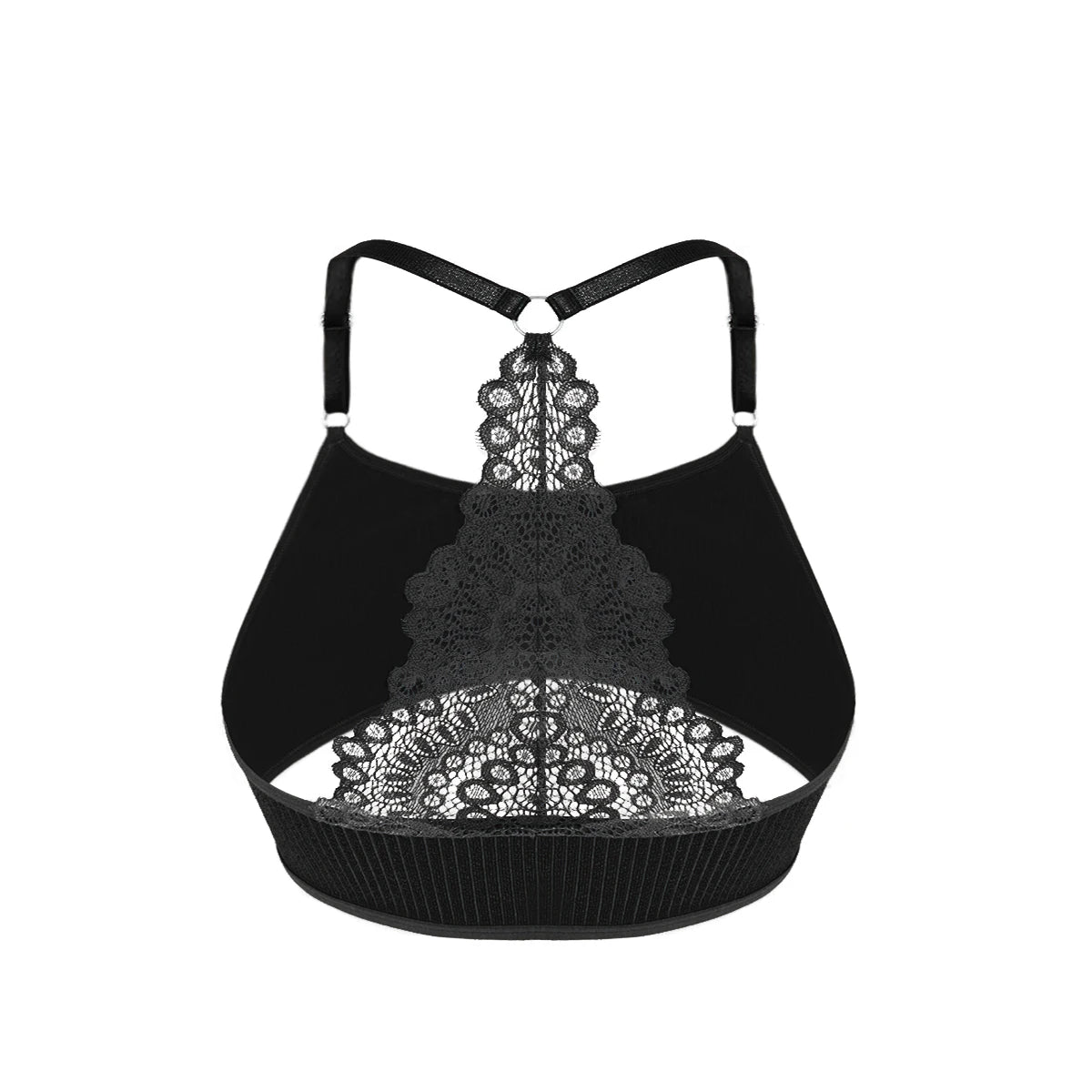 Sexy Women Underwear Backless Ribbed Bras Female Brassiere Breathable Camisole New Fashion Lingerie Solid Wireless Ladies Bras - Matrix Studios