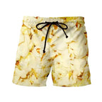 Funny Fatty Beef Hot Dog Men's 3D Print Short Pants Street Hip Hop Beach Shorts Skateboard Swimming Shorts Women Short Trunks