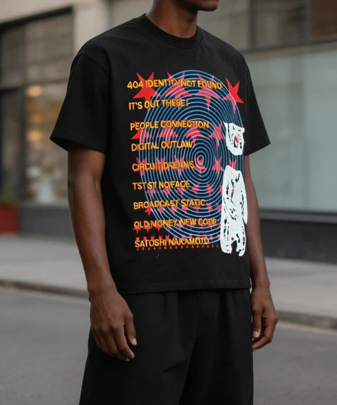 26ss Summer Satoshi Nakamoto T Shirt Short Sleeve Men's Hip Hop Y2K Cartoon Print Loose Cotton T-shirts Male Female Streetwear - Matrix-studios.com