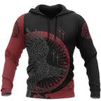 Mens Hoodies Vikings eagle Tattoo Fashion Animal pattern 3D Printed Style Casual Harajuku Hip Hop Pullover Oversized Sudaderas - Matrix Studios