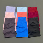 HISTELLO Impact Shorts Df Substitute High Waist Women Yoga Workout Shorts Seamless Leggings Stretch Fitness Gym Running Shorts - Matrix Studios