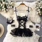 Women's Bras Women's Underwear Sets Sexy Lingerie Outfit Bra And Panty Set Woman Clothes Attractive Chest Suspenders Below Sex - Matrix-studios.com