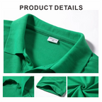 Customized Logo Breathable Polo Shirt Casual Company Group Clothing Lapel Short Sleeve Polo Shirts Work Clothes Print Embroidery - Matrix-studios.com