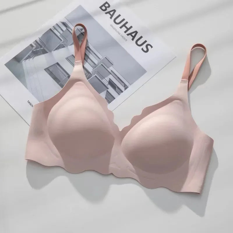 BH Women Bralette No Steel Ring Adjustable Strap Beauty Back Bra Upper Support Pure Desire Comfort Sling Ladies Underwear - Matrix Studios