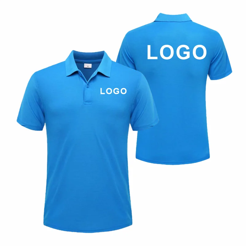 Summer Casual Breathable Polo Shirts Company Logo Custom Print Embroidery Personalized Design Men And Women Short-Sleeved Tops - Matrix-studios.com