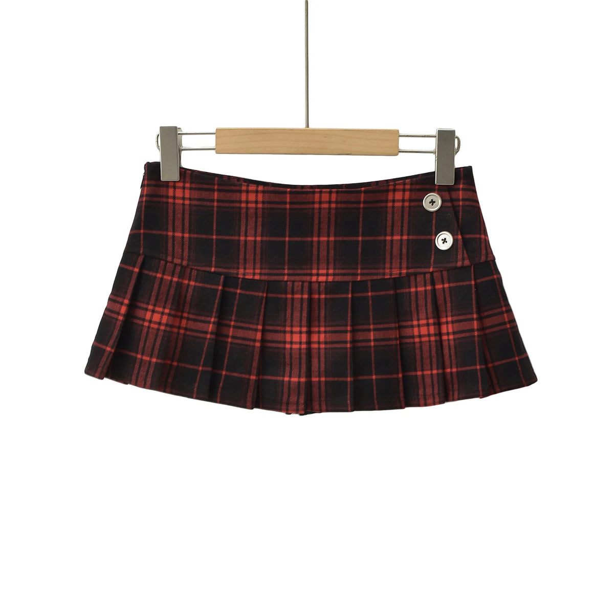 Summer Mini skirts for woman vintage korean fashion plaid skirts for women y2k skirts pleated red plaid skirts preppy style - Matrix-studios.com