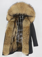 OFTBUY Winter Jacket Women Long Parka Real Fox Fur Coat Natural Raccoon Fur Collar Hood Thick Warm Streetwear Parkas New - Matrix Studios
