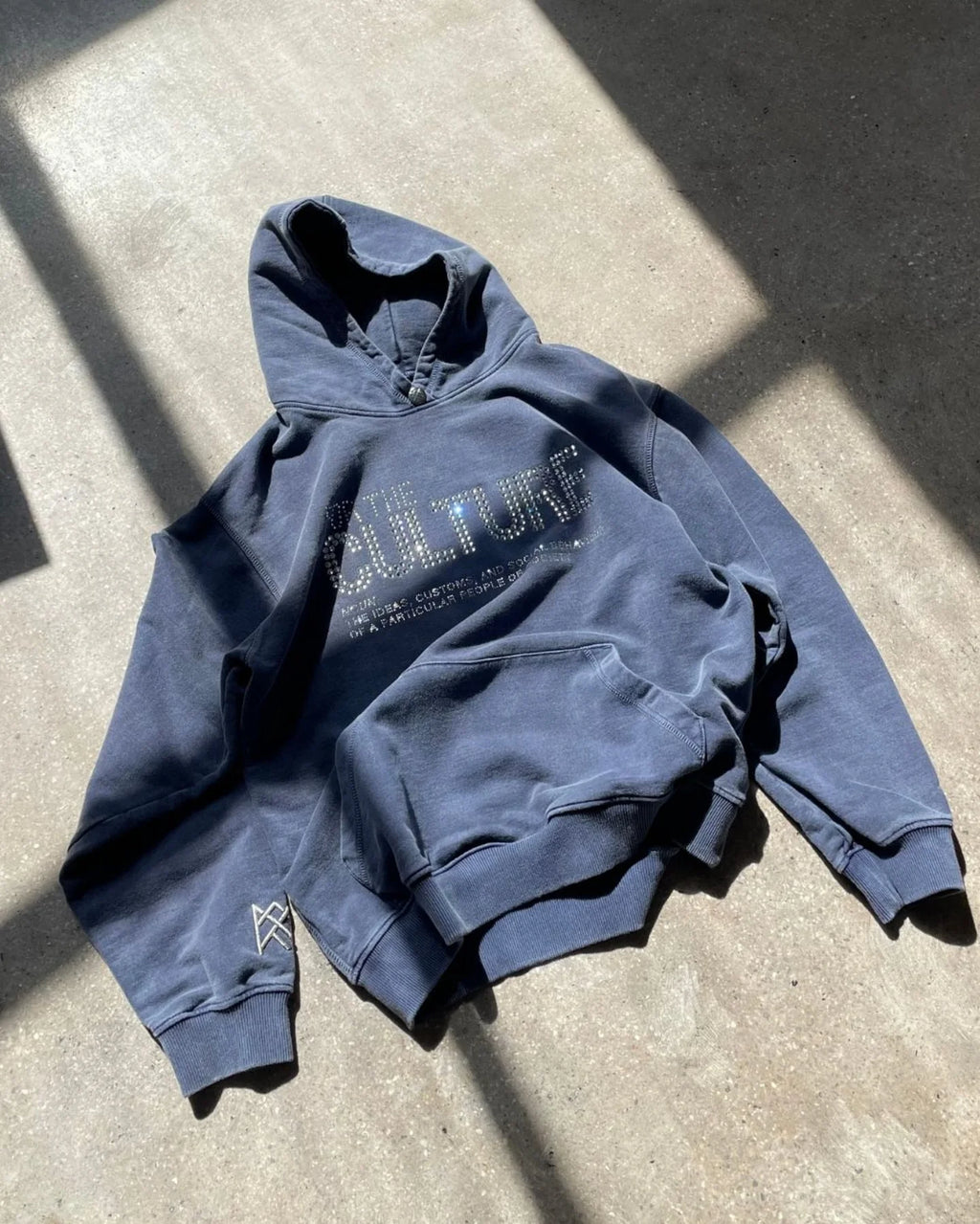 Vintage Men Monogrammed Applique Print Style Y2k Slouchy Loose New Fashion Couple Hoodie Tracksuit Streetwear Street in Winter - Matrix Studios
