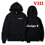Men Hoodies Loose Casual Clothing Women Fashion Long Sleeve Hooded Pullover Personality Design Streetwear Sweatshirts - Matrix Studios