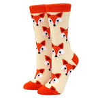 Novelty Woman Socks Harajuku Cotton Funny Happy Cartoon Cat Dog Pattern Unisex Socks Men Novelty Kawaii Socks - Matrix Studios