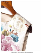 Women's Vest Women's Jackets  New Embroidered Chinese Vest Women Unique and Unique Super Beautiful Light Style Stacked Top Coat - Matrix Studios