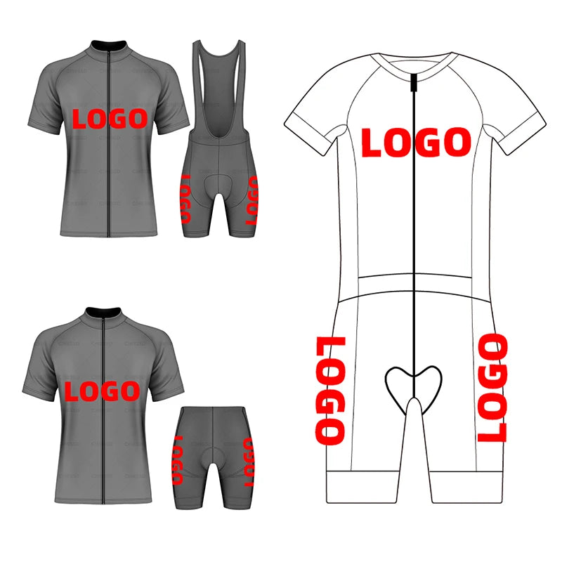 Men Women Outdoor Customize Short Sleeve Bike Cycling Jersey Sets Printon Breathable Mountain Bicycle Clothing Top Uniform Suits - Matrix-studios.com