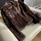 2025 New Natural Rabbit Fur Coat Women Autumn Winter Jacket Real Leather and Fur Women's Clothing Female Outerwear Real Fur Lady - Matrix Studios
