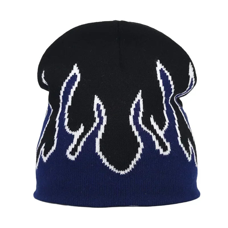 Y2K Letter Knitted Winter Autumn Beanie Cap Men Women Kanye Beanies Gorras Hombre Top Warm Skiing Hat Ear Hats Hip Hop Skullcap - Matrix-studios.com
