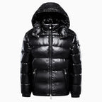 Winter Mens Shiny Down Parkas Coats Man Mountain Ski Cotton Thermal Coats Men Thick Windbreaker Hooded Jacket Clothing - Matrix Studios