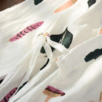 Japanese-style Kimono Pajamas Summer New 100% Cotton Gauze Pajamas Nightgown Ladies SPA Yukata Homewear Long Pajamas Women - Matrix-studios.com