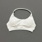 Women Sports Bra Seamless Halter Yoga Clothes Removable Cups Women Workout Clothing Gym Backless Bra Running Workout Tops - Matrix Studios