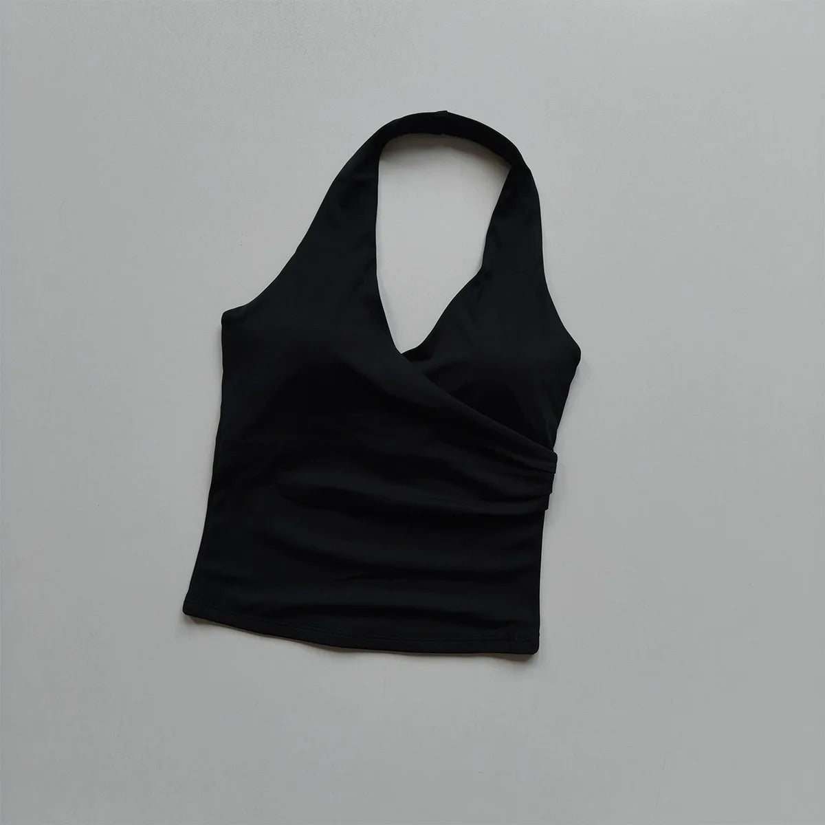 Women's Sexy V-Neck Fitness Bra Nude Sports Bra Hanging Neck Yoga Suit Vest Comfortable Breathable Gym Top for Active Wear - Matrix Studios