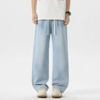 Men's Jeans American Loose Wide-leg Loose Straight Casual Trousers Street Hip-hop Baggy Jeans Black Grey  Blue Streetwear Men - Matrix Studios