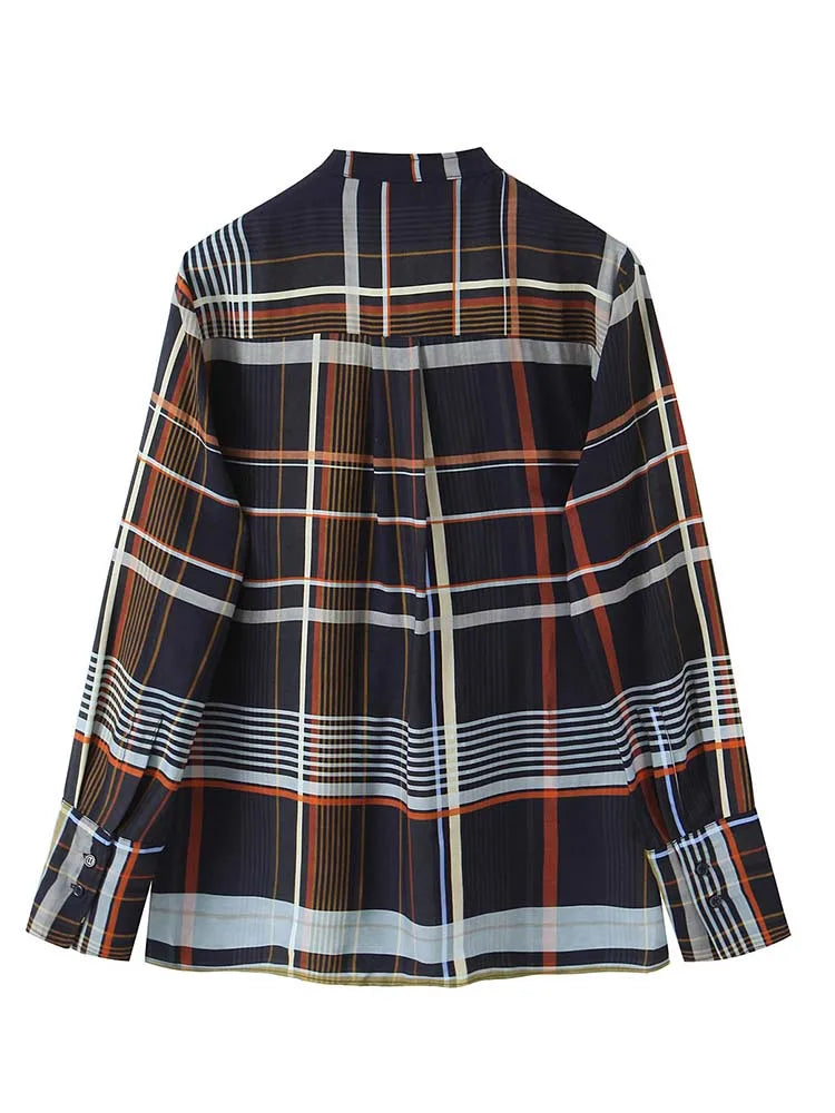 Street Fashion Plaid Shirt 2 Pieces Sets Women Long Sleeve Tops Wide Leg  Pants Set 2026 Summer Casual Woman Outfits - Matrix-studios.com